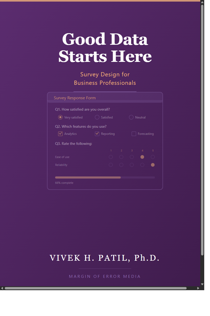 Good Data Starts Here cover